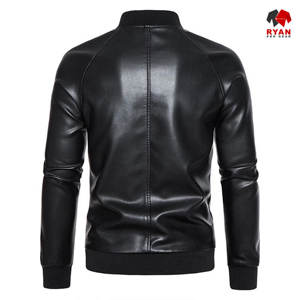 Veste en cuir personnalisée Ryan Pro Gear pour hommes, tissu confortable et respirant avec logo personnalisé et design de poche. - Product Image 3