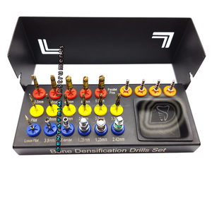 Taladros quirúrgicos para implantes dentales, juego de 21 piezas, logotipo personalizado y fresas de Cirugía Dental de Color, instrumentos de odontología para implantes dentales - Product Image 5