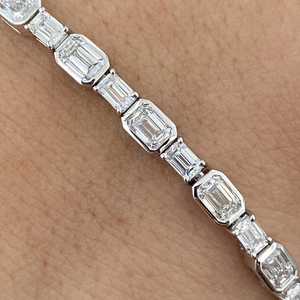 IGI Certified Lab Grown Diamond Bracelet 10K 14K 18K Solid <b>Gold</b> Yellow White <b>Rose</b> <b>Gold</b> Ethical Sustainable Jewelry Women - Product Image 4