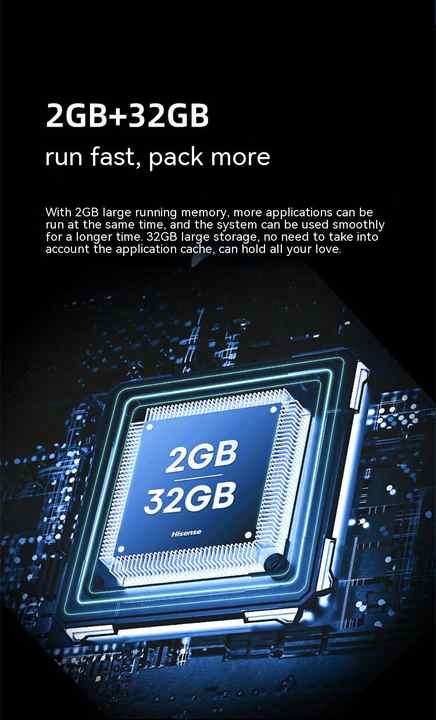 Hisense TV 75E3H 75S30 75-inch 4k 120Hz 2+32GB MEMC ULED TV Anti-shake Large Screen Hisense Smart TV