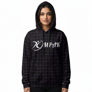 เสื้อฮู้ดดี้โอเวอร์ไซส์ลำลองสำหรับฤดูหนาวระดับไฮเอนด์  แบบยูนิเซ็กซ์  พร้อมลายปักและลายพิมพ์แบบซับลิเมชั่นเต็มตัว สำหรับสตรีทแวร์ที่เน้นเทรนด์ - Product Image 1