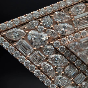 จี้เพชรเลตเตอร์ LZ แบบปลูกในห้องปฏิบัติการ สร้อยคอทองคำ ประดับเพชรเต็มตัวอักษร  เครื่องประดับฮิปฮอป ของขวัญสลักชื่อตามสั่ง สำหรับผู้ชายและผู้หญิง - Product Image 2