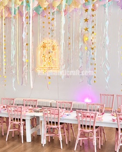Sillas Infantiles de Ratán Hechas a Mano en Colores Pastel para Fiestas de Cumpleaños, Baby Showers, Bodas y Alquiler para Eventos - Product Image 3