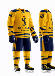 Conjunto Deportivo Personalizado para Hockey sobre Hielo, Sublimado en Poliéster, para Entrenamiento y Competencia - Product Image 2