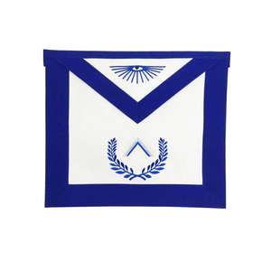 Fabrication en gros de tabliers et colliers maçonniques de bonne qualité, tabliers maçonniques avec logo personnalisé - Product Image 1