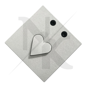 Cutter à disque en forme de cœur de haute qualité, poinçon unique de 25 mm, outil de fabrication de bijoux en acier inoxydable, fournitures pour la création artisanale - Product Image 6