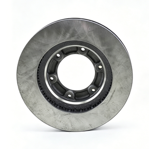 จานเบรกหน้าพรีเมียม 43512-60090 จานเบรกเคลือบ Geomet สำหรับ Toyota Land Cruiser 80 Series HZJ80 HDJ80 Lexus LX450 - Product Image 2