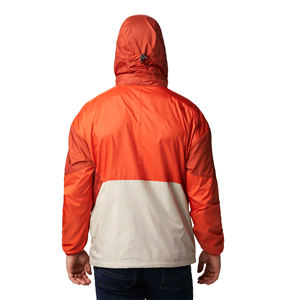 <b>Men</b> Winter Classic Windbreaker <b>Jacket</b> Waterproof Hooded Lightweight Outdoor Casual Soft Comfortable Zip Closure Regular Fit - Product Image 5
