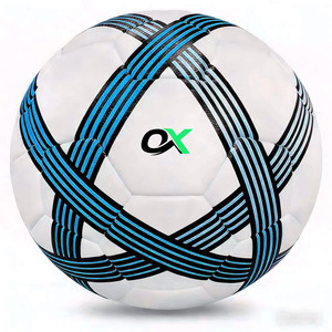 Adult Soccer <b>Ball</b> Machine Stitched for Match & <b>Training</b> Wear-Resistant PU Leather Customizable with Printed Logo - Product Image 3