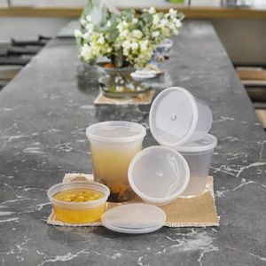 PP Deli <b>Soup</b> 24 OZ Disposable Plastic clear Food <b>Container</b> pp Take Out to Go <b>Container</b> - Product Image 4