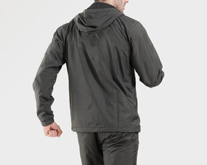 Vêtements de sport personnalisés, coupe-vent en coton grande taille, nouveau style, ensemble de survêtements en nylon à motifs pour hommes, unisexe, respirant - Product Image 5