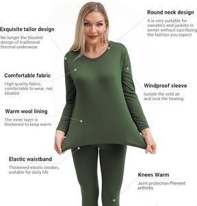 Leggings noirs taille haute pour femme, coupe slim, en coton tricoté, hiver, décontracté, couleur unie, respirant, thermique, séchage rapide, style vintage, coupe courte - Product Image 5
