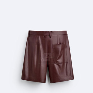 Shorts en cuir de haute qualité fabriqués au Pakistan, vente en ligne, marque privée, shorts en cuir les plus vendus - Product Image 5