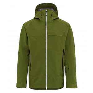 Chaqueta de esquí informal de lona transpirable personalizada al por mayor para hombre, talla grande, cuello alto, cierre de cremallera, abrigo de invierno a precio económico - Product Image 5