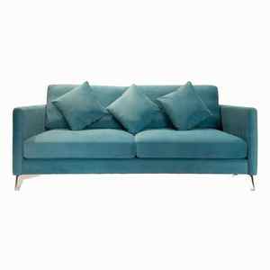 Sofá Moderno de 3 Plazas con Espuma Ignífuga y Muelles Ensacados de Madera de Pino Contrachapada, Directo de Fábrica OEM/ODM para Hoteles - Elección Principal - Product Image 1