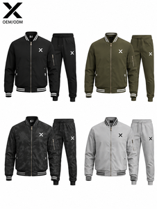 X Sports City Men's Bomber Varsity Windbreakers Turn-<b>Down</b> Collar Made in Pakistan OEM/ODM Hot Sale Trending Designs Casual Style - Product Image 1