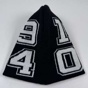 Latest Design High Quality Breathable Waterproof <b>Fleece</b> Fabric Cotton 3D Embroidery Custom Logo Customizable Unisex <b>Beanie</b> - Product Image 2