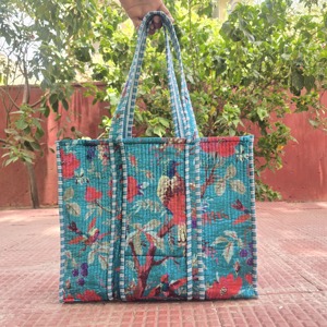 Bolso Tote de Hombro Hecho a Mano en Terciopelo Indio, Tamaño Grande, para Uso Diario, Personalizable, Estilo Bohemio, Parte Superior Abierta, Forro de Algodón, para Todas las Temporadas - Product Image 2