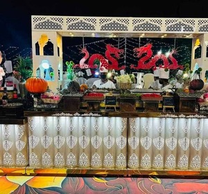 Mostrador de Buffet de Acero de Lujo Golden Aviary con Diseño Moderno y Elegante para Servicio de Alimentos en Hoteles, Restaurantes y Banquetes - Product Image 3