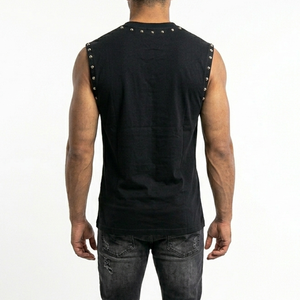 เสื้อกล้ามผ้าฝ้าย 100% เนื้อนุ่ม ระบายอากาศได้ดี น้ำหนัก 180 กรัม คอกลม ถักลายสไตล์วินเทจ พิมพ์ลายตามสั่ง ยูนิเซ็กซ์ คุณภาพสูง สำหรับผู้ชาย - Product Image 6