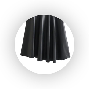 Jupe en cuir taille haute pour femme, style décontracté, respirante et naturelle, personnalisable par un fabricant professionnel, fourniture OEM - Product Image 3
