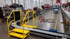 Expandable Conveyor System Flexible Roller Conveyor for Warehouse Loading Unloading and <b>Material</b> <b>Handling</b> - Product Image 2