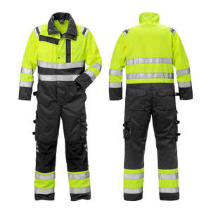 Combinaison en polyester ignifuge, vêtements de soudage en coton résistants aux flammes, pantalon de soudeur, combinaisons de soudage résistantes au feu - Product Image 4