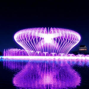 Fuente Musical de Agua para Exteriores con Luces LED DMX y Láser, Espectáculo Acuático para Plazas Municipales, Turismo y Decoración de Lagos - Product Image 4