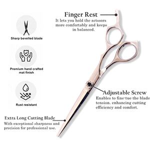 <b>Hair</b> cutting scissors professional salon grade stainless steel tools created for precise haircut shaping thinning <b>styling</b> - Product Image 3