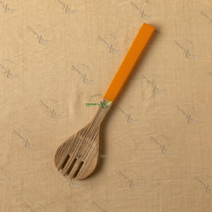 Cuillères en bambou fabriquées à la main Simplicité quotidienne Beauté Capacité de 10ml pour ustensiles de cuisine ou cadeaux - Product Image 1