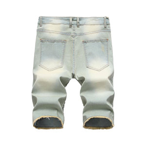Pantalones Cortos Cargo de Lona para Hombre, Cintura Media, Diseño Sólido, Nylon/Algodón, Casuales, Resistentes al Agua, con Cierre de Cremallera - Product Image 1