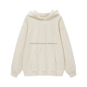 Hiver 2026 – Sweat à capuche Hip Hop en polaire 400G – Couleur unie, coupe classique, impression sérigraphiée, poche brodée, style décontracté - Product Image 1