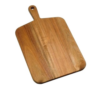 Planche à découper en bambou personnalisée avec logo, qualité alimentaire, pour la viande, le fromage, le pain, les légumes, durable - Product Image 4