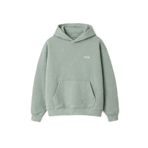 Sudaderas Lisas con Capucha de Algodón y Forro Polar, Estilo Oversize, Streetwear, con Logo Personalizado, Ajuste Holgado, Sudaderas con Marca Personalizada, Venta al por Mayor, Suministro a Granel - Product Image 4