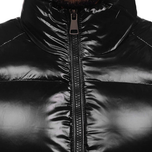 Customized Thick Fashion Zipper Winter Puffer Jacket Sleeveless Hooded Wholesale Product 100% Nylon <b>Waterproof</b> <b>Warm</b> Fabric - Product Image 4