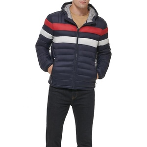Men's Casual Puffer Jacket with Zipper Closure Breathable Canvas Winter Wear for Outdoor Street Use Plus Size <b>Waistcoat</b> - Product Image 5