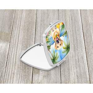 Femmes et Filles Jaune Labrador Retriever Luau Compact Miroir Poche Pliante Maquillage de Voyage Cadeau Décoratif - Product Image 2