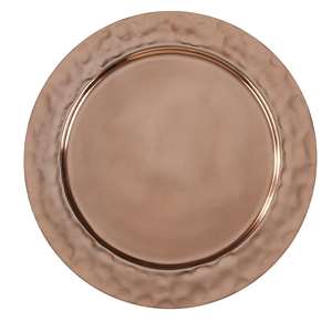 Platos Base Decorativos de Metal con Diseño de Líneas, los Mejores Platos Base a un Precio Económico, Platos Base de Venta Rápida - Product Image 2