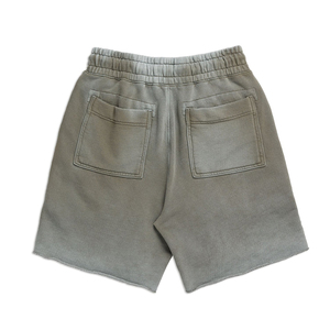 Acid Washed Shorts Breathable High Quality Men's shorts custom logo Make Your Own Acid Wash Shorts - Product Image 2