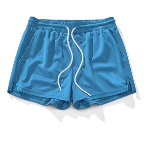 Pantalones Cortos para Hombre, Color Naranja Sólido, Ecológicos, Transpirables, de Secado Rápido, Cintura Elástica, Casuales, 100% Poliéster Tejido, ODM - Product Image 6