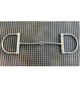 Mors de cheval en acier inoxydable à finition lisse pour le confort de l'équitation, l'entraînement, le contrôle et les accessoires d'équitation - Product Image 1