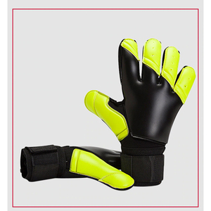 Guantes de Portero de Fútbol de Látex Completo, con Protección Extraíble para los Dedos, Transpirables, Profesionales, con Palma de Emulsión y Cierre de Gancho y Bucle - Product Image 2
