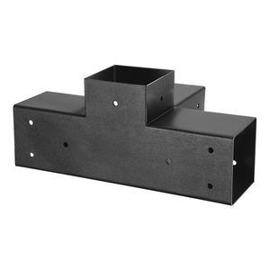 Kit de Pérgola Bioclimática con Soportes de 4x4 Pulgadas y Vigas de Madera de 3.5x3.5 Pulgadas, 3 Vías (4 Piezas), 4 Vías (2 Piezas), Dimensiones Reales del Gazebo - Product Image 4