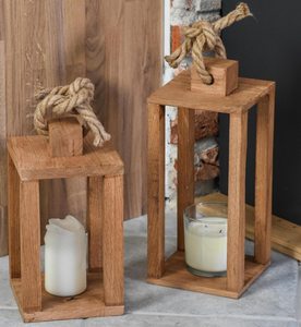 Custom Eco-Friendly Farmhouse Wedding Centerpiece Candle <b>Lantern</b> <b>Wooden</b> Tealight Holder by MULTI CRAFT - Product Image 3