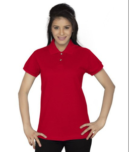 เสื้อโปโลลำลองขายดี ดีไซน์ใหม่ รับทำโลโก้ สีพื้น ระบายอากาศได้ดี สำหรับผู้หญิง - Product Image 4