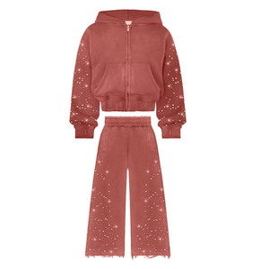 Ensemble de survêtements pour femmes, design OEM, vêtements de sport confortables pour la gym, le fitness et le jogging, vêtements de sport haut de gamme pour femmes - Product Image 4
