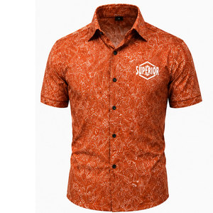 Chemise imprimée élégante pour homme avec un design numérique accrocheur, un matériau de qualité supérieure et un confort durable pour toutes les occasions - Product Image 1