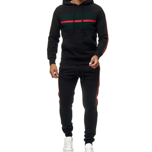 Survêtement de jogging personnalisé en coton, streetwear bleu marine, polaire respirant, pour hommes, idéal pour l'entraînement professionnel en salle de sport, vêtements décontractés, OEM - Product Image 3