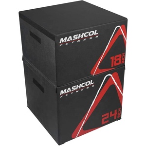 High Quality Customize 3 in 1 Extra Firm Soft Plyo Jump <b>Box</b> Foam Plyometric <b>Box</b> High Density <b>Heavy</b> <b>Duty</b> Foam Jumping <b>Box</b> - Product Image 3