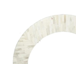 High Quality Modern Round <b>Framed</b> Bone Inlay Handmade Wall <b>Mirror</b> for Home Wall Decoration - Product Image 2